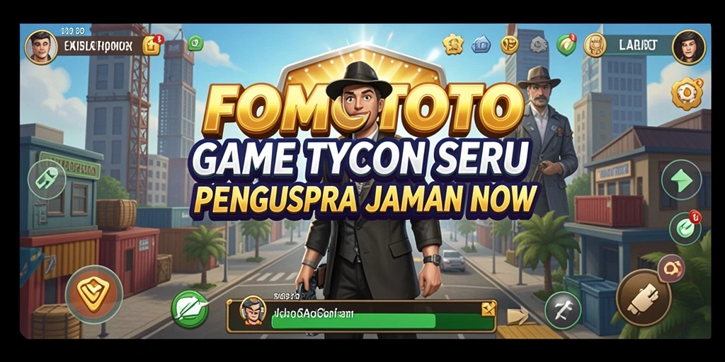 Tampilan gameplay FOMOTOTO yang seru dan mendebarkan.