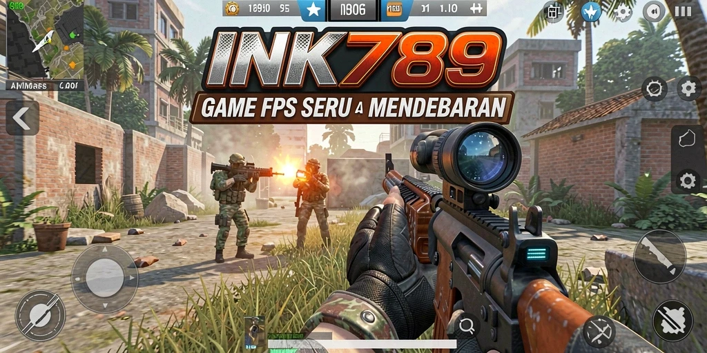 Tampak menegangkan saat terlibat dalam pertempuran FPS.