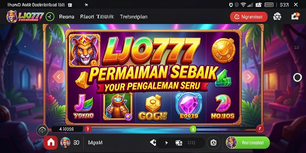 Screenshot gameplay LJO777 yang menunjukkan keseruan permainan Slot.