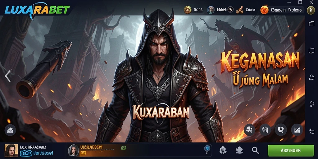 Gameplay menegangkan di dalam kegelapan LUXARABET.