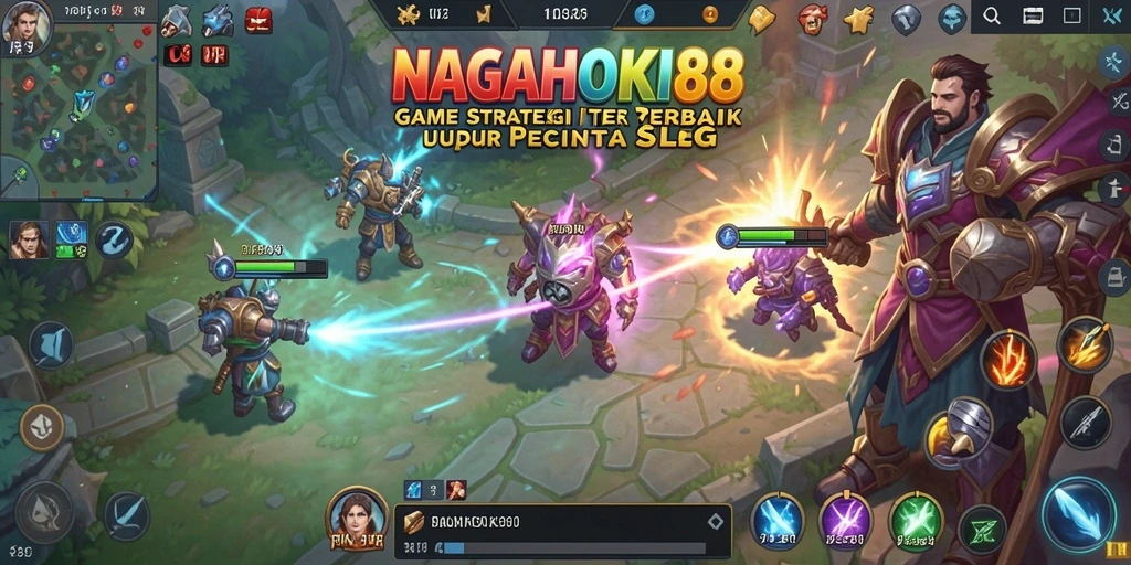 Tampilan gameplay NAGAHOKI88 yang penuh strategi dan aksi.
