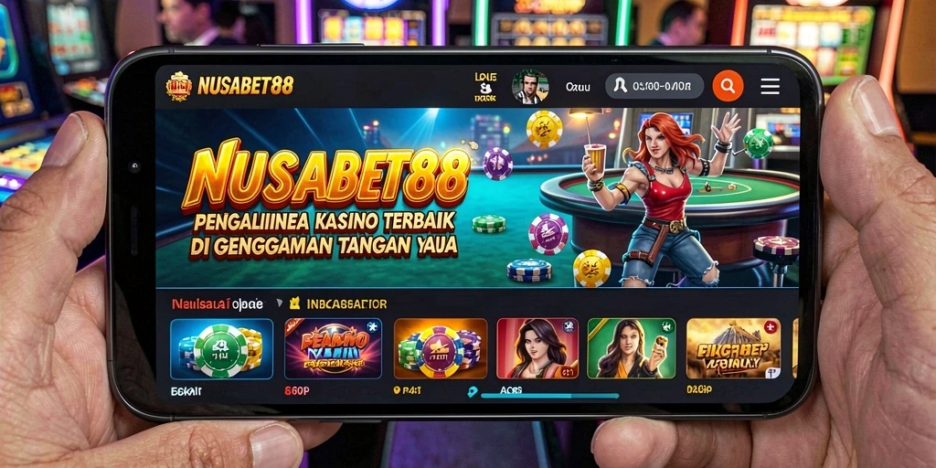 Tampilan menarik gameplay Kasino di NUSABET88.