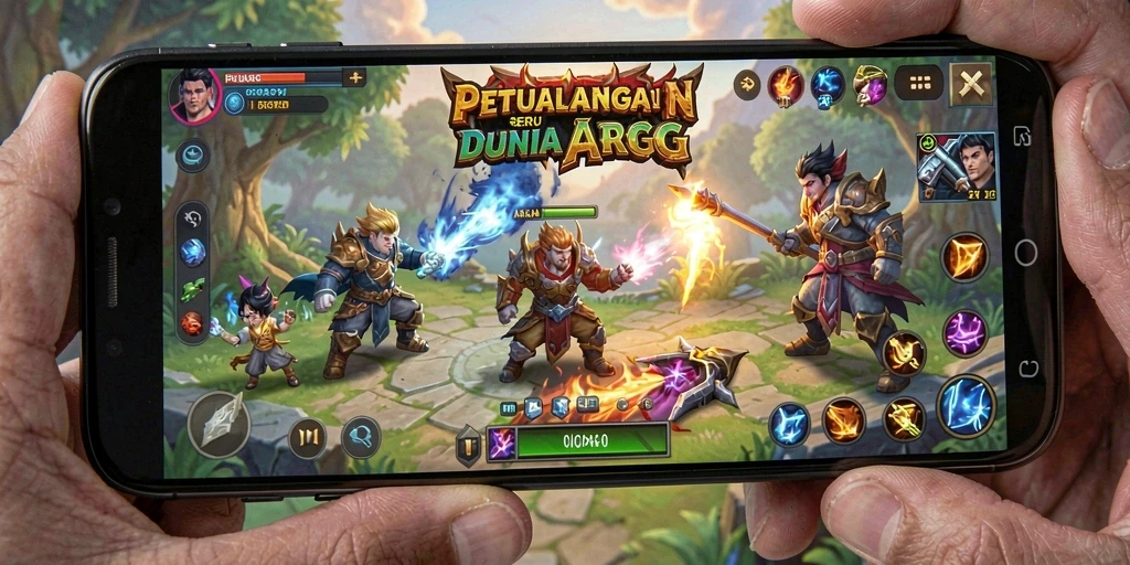 Tampilan menarik gameplay T6 yang seru dan penuh aksi.